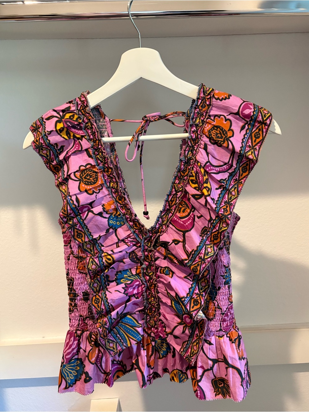 LOVE THE LABEL
Zephyr Top In Sam Raspberry In Pink S - Picture 3 of 9